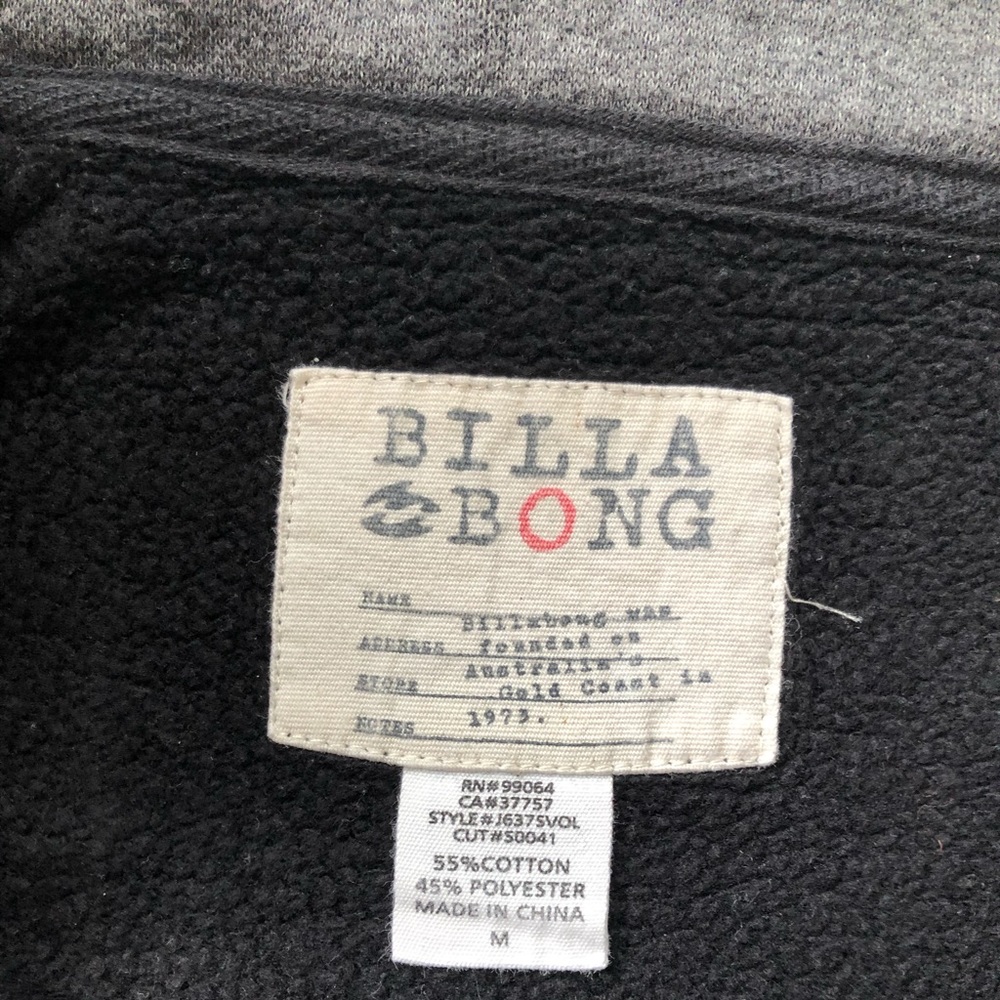 BILLABONG Raglan Zipup - Picture 8 of 9